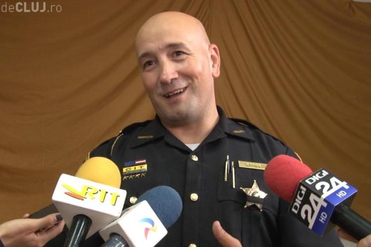 Emisiunea Știri de Cluj LIVE vă propune azi un invitat special: Un șerif din SUA, născut în Transilvania