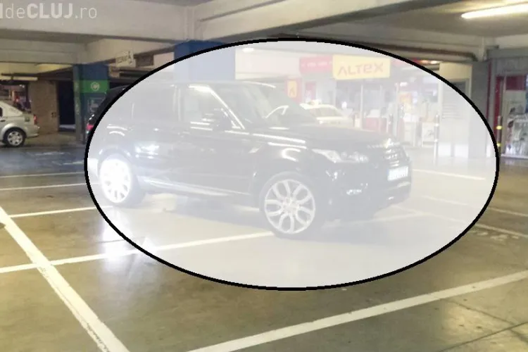 Asta înseamnă să fii Mafiot! Cum a parcat în subsol la Iulius Mall Cluj - FOTO
