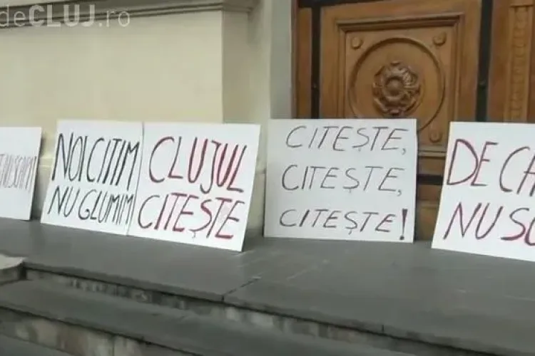 Marșul lecturii a fost un SUCCES la Cluj! A deschis Festivalul Internațional de Carte Transilvania