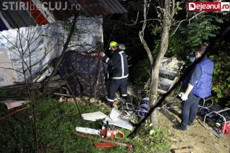 Accident de muncă mortal! Un clujean a fost strivit de cabana la care lucra VIDEO