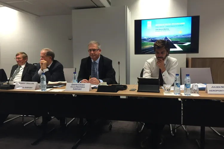 Directorul Aeroportului Cluj, David Ciceo, participă la şedinţa cu numărul 100 a Comitetului Director ACI Europa