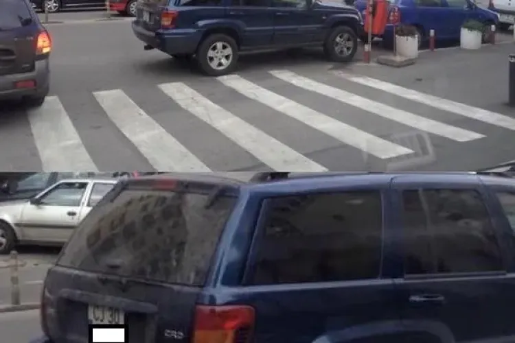 Asta înseamnă să fii MAFIOT la Cluj! Să blochezi strada, dar să parchezi la dungă - FOTO