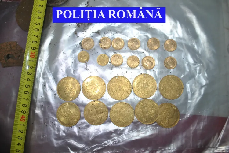 Trei clujeni au ajutat la recuperarea unor monede de aur, în valoare de 8.000 euro. Ce gest impresionant au făcut VIDEO