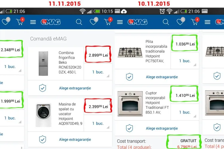 EMAG spune că VIRALUL despre creșterea prețurilor pe site înainte de Black Friday este FALS