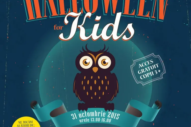Petrecere tematică, face-painting, atelier de creație și multe surprize pentru copii, de Halloween, la Iulius Mall Cluj (P)