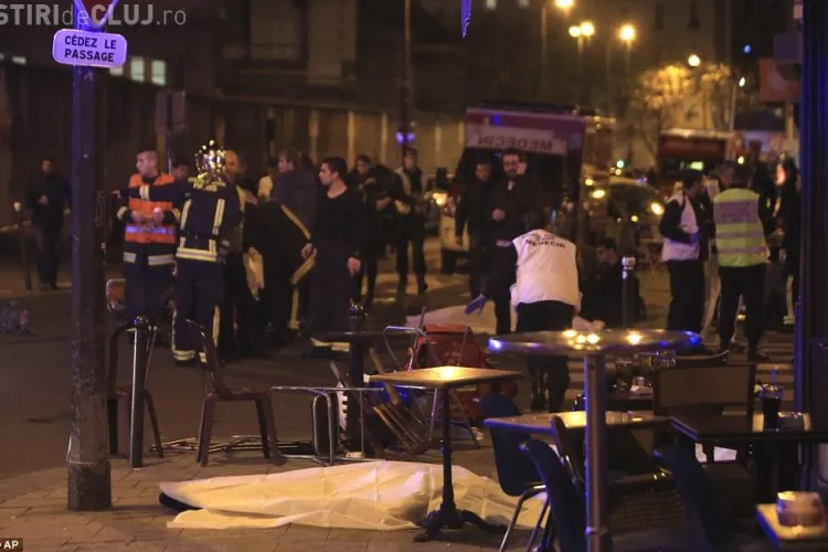 O femeie din Baia Mare și un bărbat din Tulcea, ÎMPUȘCAȚI la Paris în atacul terorist