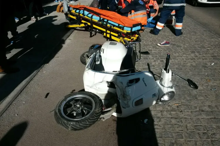 Scuteristul lovit de Audi pe starda Horea nu avea permis