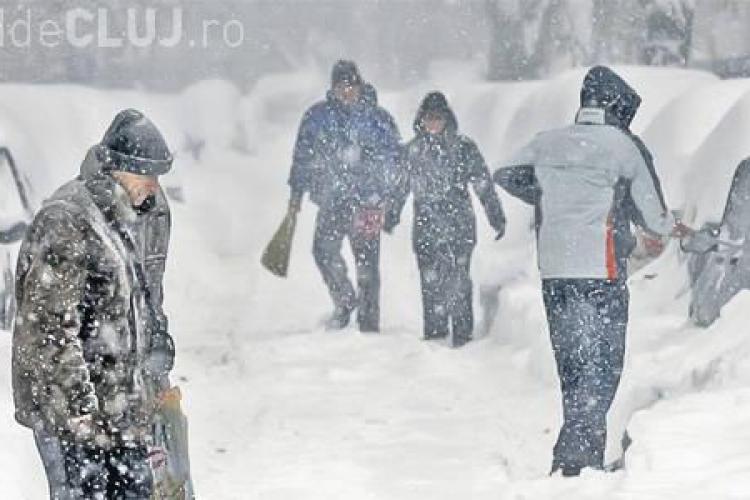 Cod galben de ninsori și ploi în aproape toată țara. Ce se întâmplă la Cluj