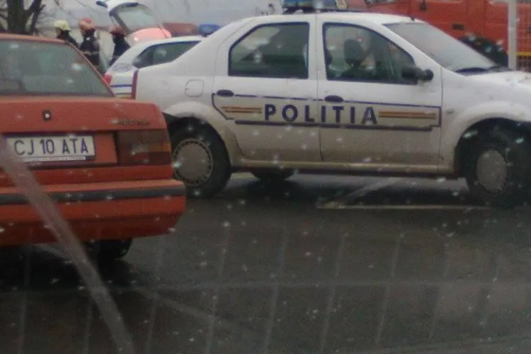 Accident pe strada Traian Vuia. Trei mașini au fost avariate - FOTO