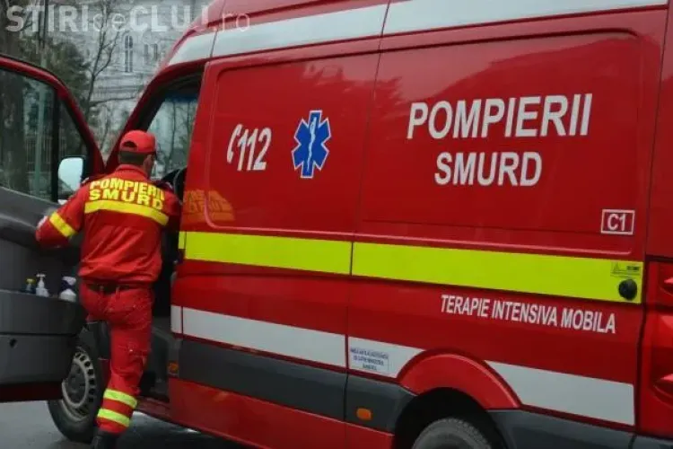 Un cărucior a fost lovit de o mașină în Florești