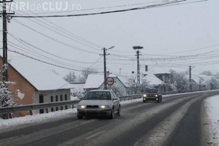 A venit iarna la Cluj. Ce recomandări le fac polițiștii șoferilor, pentru a circula în siguranță