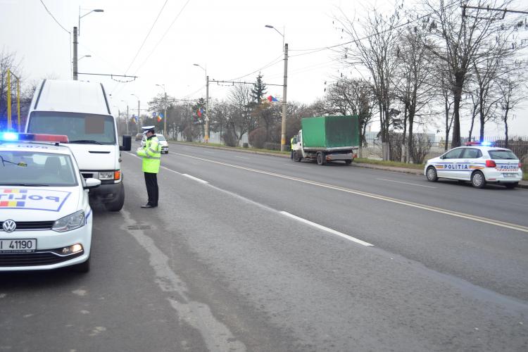 Zeci de vitezomani, prinși de polițiști la Cluj, într-o singură zi. Câte persoane au rămas fără permis
