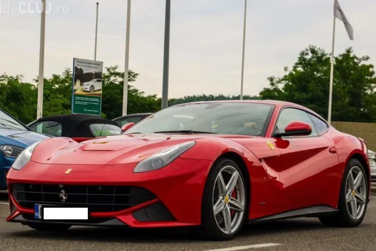 Fiul unor multimilionari clujeni face concurs: Poți câștiga un ”zbor” cu trasura Ferrari F12 a Mosului