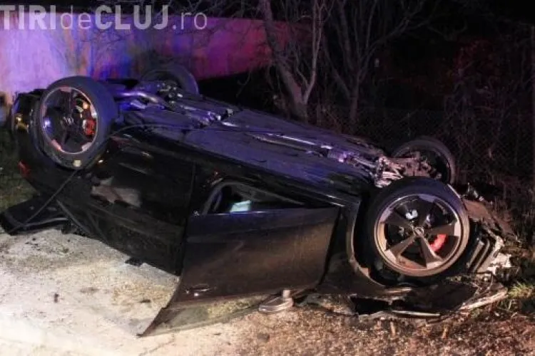 Fiul lui Silviu Prigoană s-a răsturnat cu mașina la Nima. I-a ieșit un TIR în față VIDEO