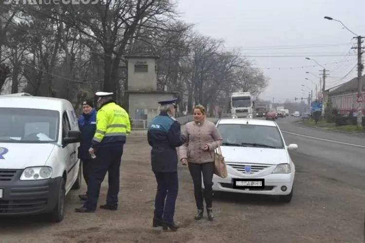 Zeci de șoferi clujeni au rămas fără permis, într-o singură zi. Câte amenzi au dat polițiștii