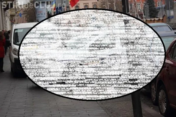Nici Poliția nu face parcări mai corecte la Cluj-Napoca - FOTO