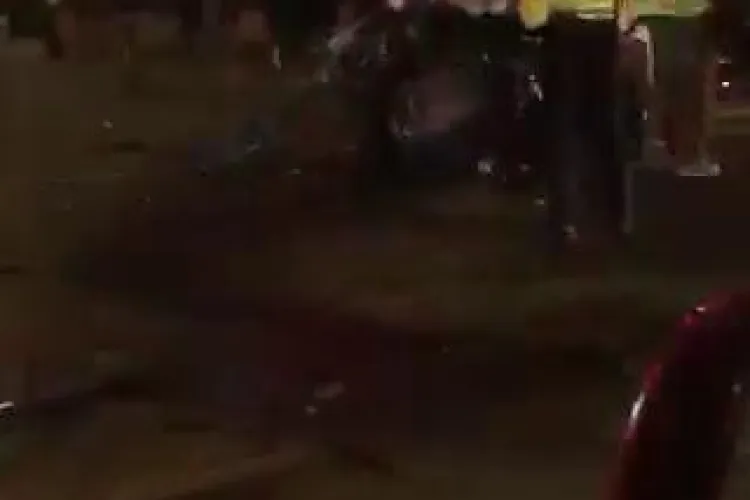 Accident GRAV în fața Prefecturii Cluj! O șoferiță a făcut prăpăd. A fost PROIECTATĂ pe trotuar - VIDEO