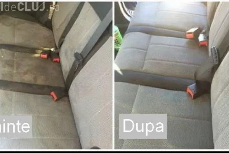 Cum să-ți cureți rapid tapiseria autoturismului