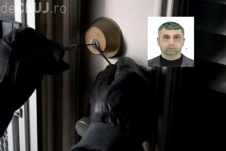 Portret ROBOT al spărgătorului de locuințe din Florești 