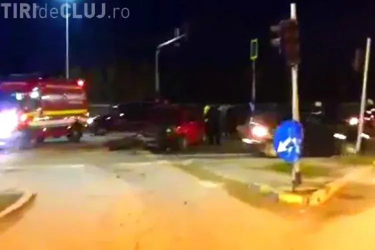 Accident rutier în zona Metro. A fost nevoie de intervenția SMURD VIDEO