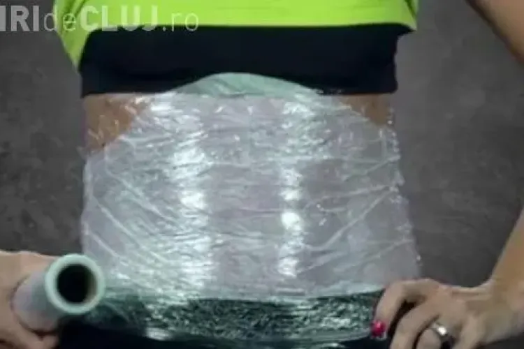 Ce efect are folia de celofan aplicată pe abdomen. Se aplică și o loțiune naturală