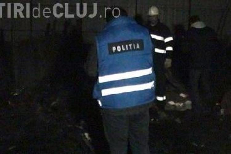 Incendiu în județul Cluj, soldat cu doi morți. A luat foc o baracă improvizată – VIDEO