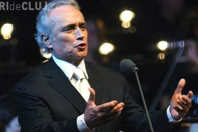Tenorul Jose Carreras primește la Cluj titlul de Doctor Honoris Causa
