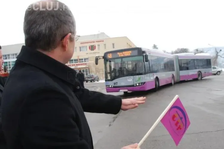 Primarul a luat DECIZIA: Apar benzi dedicate de transport în comun în Cluj-Napoca - VIDEO