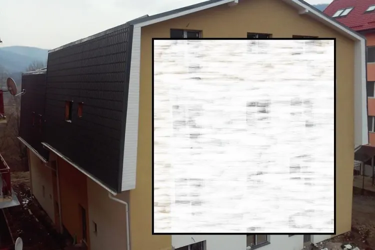 A construit un bloc în Florești, dar a uitat să facă balcoanele - FOTO/ UPDATE Ce spune constructorul