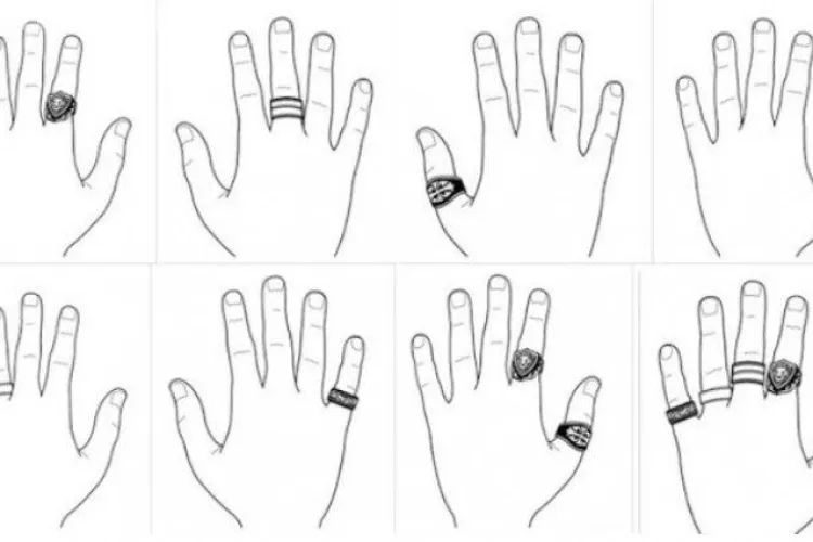 Pe ce deget poți inelul spune TOTUL despre tine