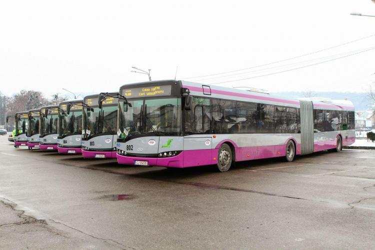 Autobuzele 43 sunt vechi: Nu mai pot urca pe varianta Manastur - Zorilor