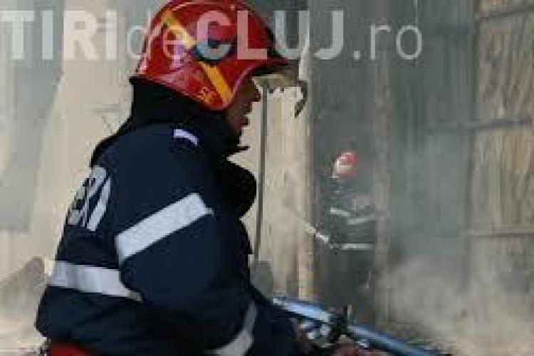 Incendiu pe strada Cetății, în Florești 