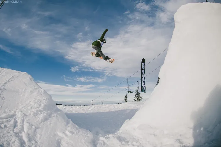 Arena Platoș - Sibiu: Concursuri spectaculoase de skicross și mountain bike în weekend - FOTO
