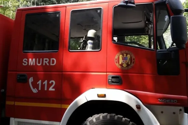 Persoană căzută de la înălțime în Florești