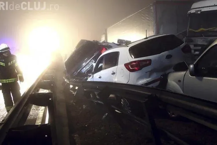 Român mort în urma unui accident groaznic din Slovenia. Peste 70 de mașini au fost implicate