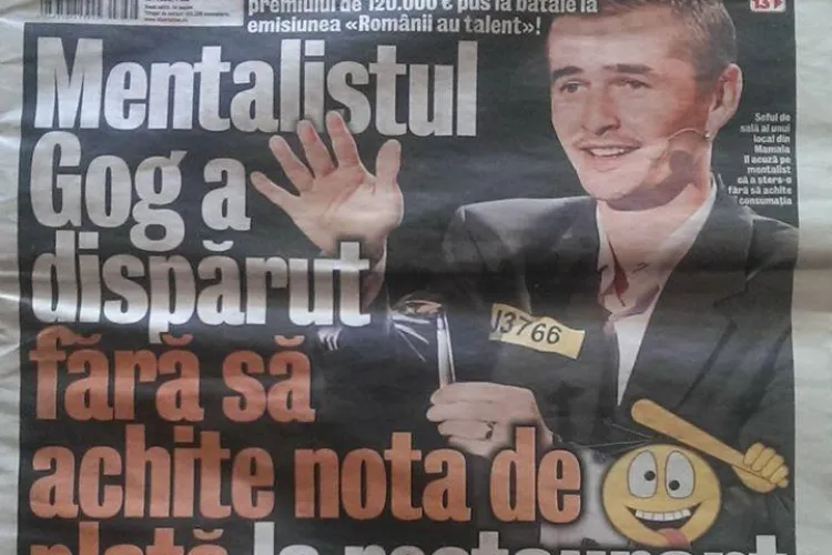 Cristian Gog a câștigat un proces cu un tabloid din România