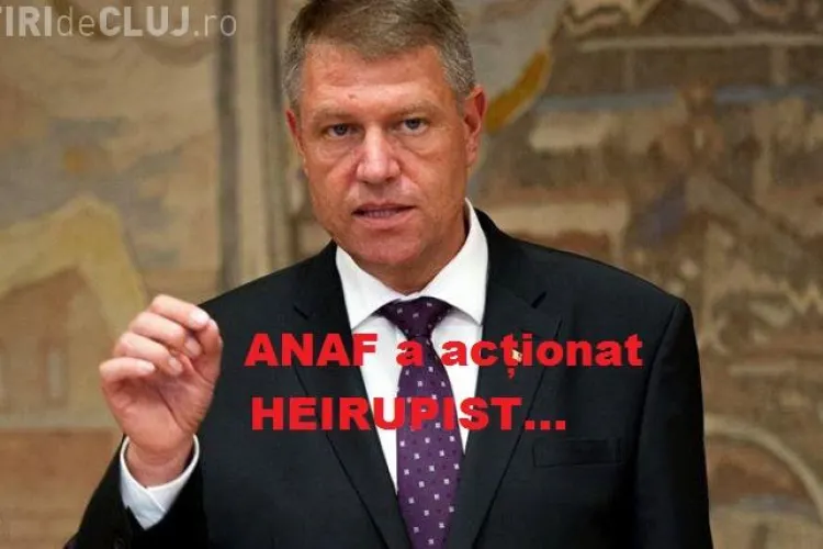 Iohannis a pierdut 3.000 de fani pe Facebook în 3 ore. A spus că ANAF a acționat ”heirupist” în cazul Antena