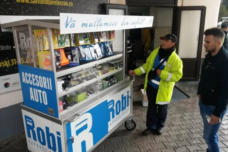 Robi a primit azi ghereta cumpărată din banii clujenilor. Ce SURPRIZĂ a făcut - VIDEO