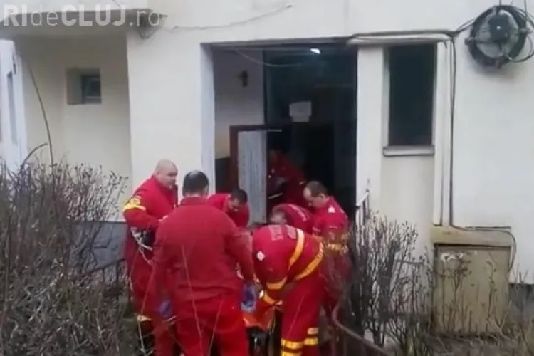 Explozie la un bloc în Mărăști! O persoană a fost grav rănită VIDEO