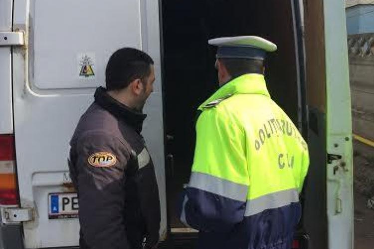 Razie în TRAFIC la Cluj! Poliția a dat amenzi în valoare de 27.000 de lei