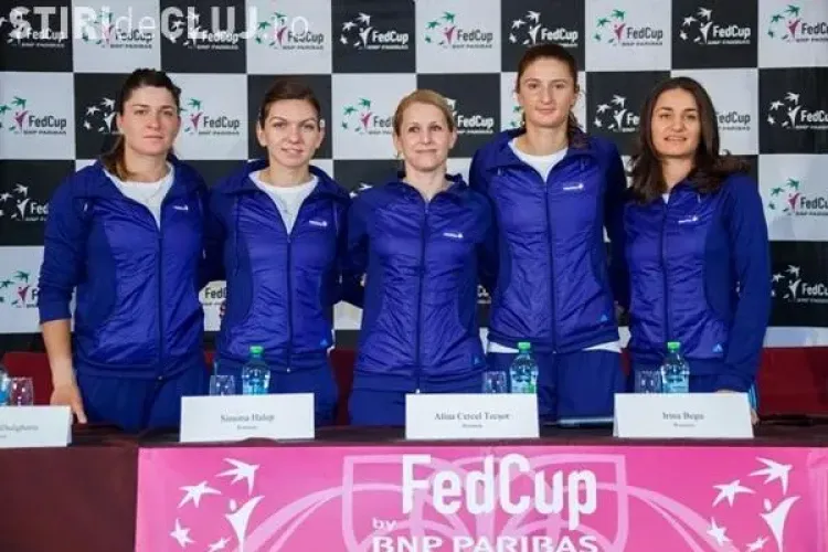 E OFICIAL! Meciul de tenis România-Germania se joacă tot la Cluj, dar pe zgură, terenul preferat al Simonei Halep