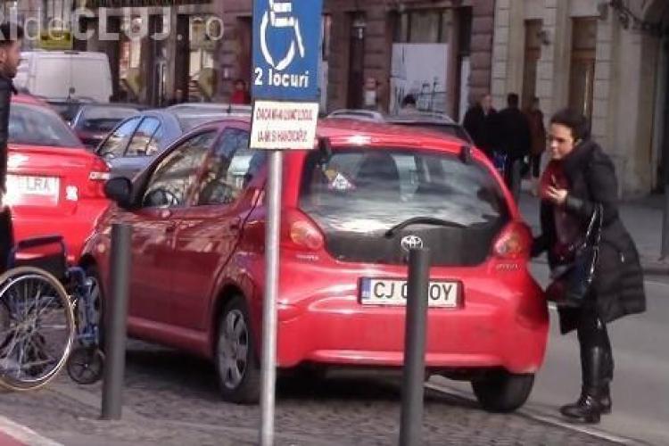 DREPT la REPLICĂ al unei persoane cu handicap, după GESTUL avocatei care a parcat SFIDĂTOR