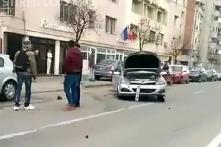 Accident pe strada Dorobanților, lângă Profi Mărăști. Cinci mașini sunt avariate - VIDEO