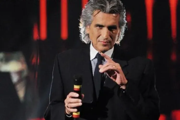 TOTO CUTUGNO le oferă un mărțișor româncelor, înainte de concertul din 13 Martie, de la Cluj-Napoca