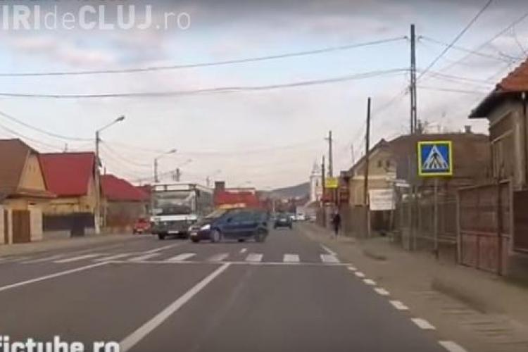 Accident filmat în Florești! Așa MOR oamenii și se distrug mașinile - VIDEO