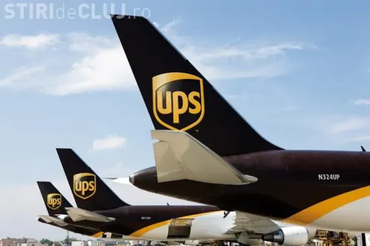 UPS, cea mai mare companie de expediții aeriene, își deschide o bază la Cluj-Napoca