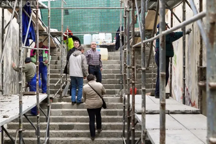 Se modernizează pasajul de pe Calea Florești - FOTO