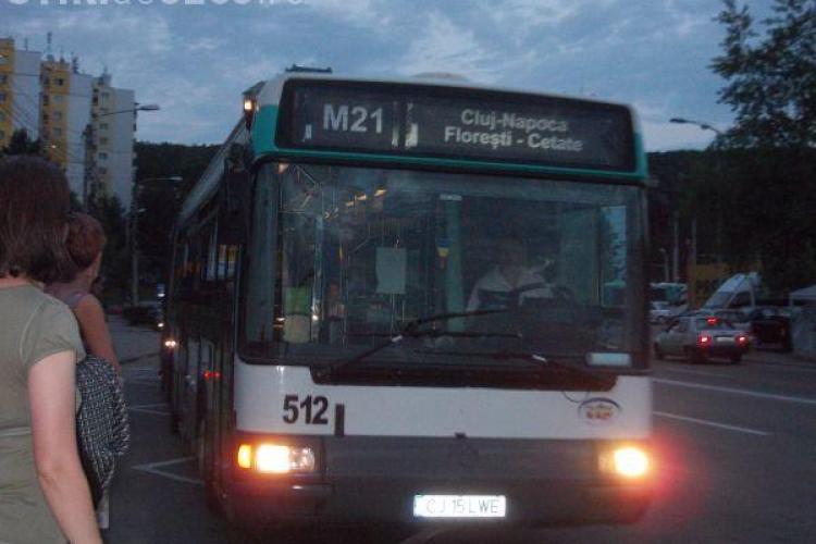 Florești - Traseul autobuzului M21 va fi deviat