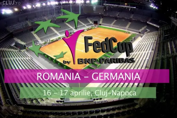 Time lapse cu transformarea Sălii Polivalente în arenă de tenis pe zgură - VIDEO