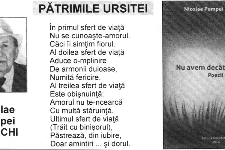 Profesorul clujean Nicolae Pompei Patachi a murit
